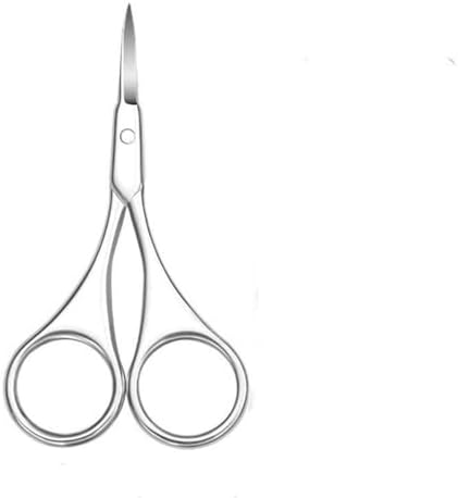 1 Pcs Stainless Steel Nail Cuticle Scissors Removal Special Eyebrow Eyelids Patch Trimmer Manicure Clipper Nail Tools,02,h by Unknown