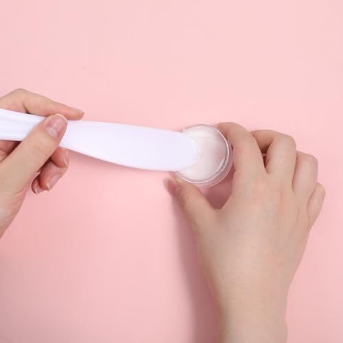 10 Pcs Cosmetic Spatula Plastic Face Cream Spatula Mask Lotion Applicator Tool Disposable Spatulas for Face Mask Skin Care - Image 2