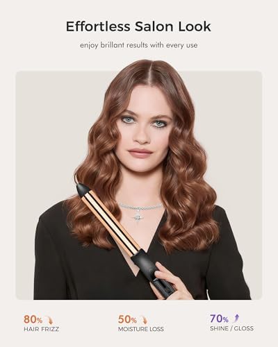 1 Inch Titanium Curling Iron - Anodised for Soft Bouncy Curls - Image 4