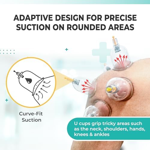 [100 Pack] Bulk Cupping Set for Massage Therapy - B1 B2 B3 B4 B5 B6 B7 U4 U5 - U4 (2.05 in) - Wholesale Professional Cupping Therapy Set, Cuppings Massage Kit, Physical Therapy Kit [No Pump Included] - Image 4