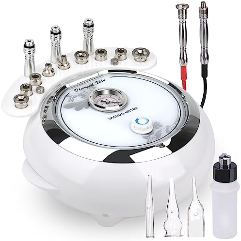 【3-IN-1】Microdermabrasion Machine, mcwdoit 0-68cmHg Strong Suction Power, Professional Dermabrasion Facial Skin Care by mcwdoit