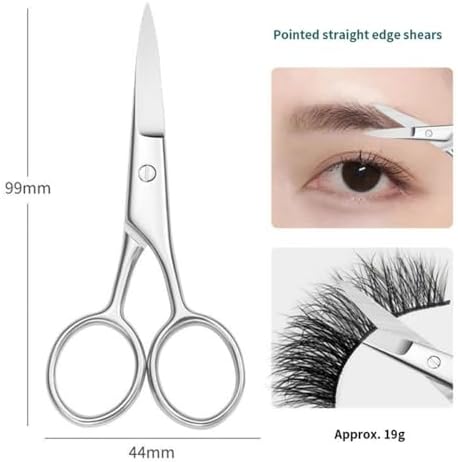 1 Pcs Stainless Steel Nail Cuticle Scissors Removal Special Eyebrow Eyelids Patch Trimmer Manicure Clipper Nail Tools,03,h - Image 2