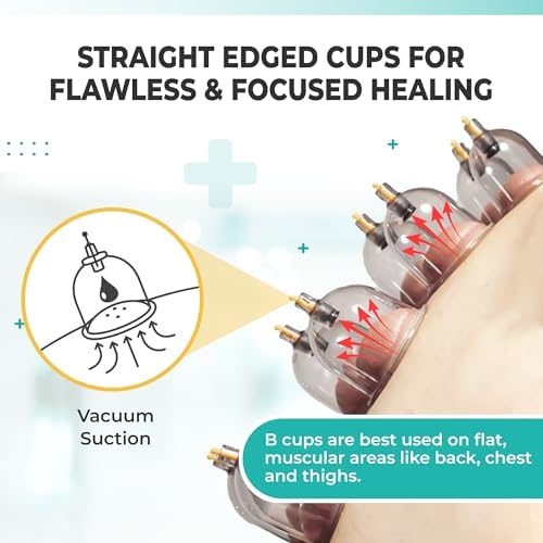 [100 Pack] Bulk Cupping Set for Massage Therapy - B1 B2 B3 B4 B5 B6 B7 U4 U5 - B7 (1.18 in) - Wholesale Professional Cupping Therapy Set, Cuppings Massage Kit, Physical Therapy Kit [No Pump Included] - Image 4