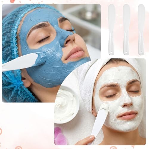 10 Pcs Cosmetic Spatula Plastic Face Cream Spatula Mask Lotion Applicator Tool Disposable Spatulas for Face Mask Skin Care - Image 4