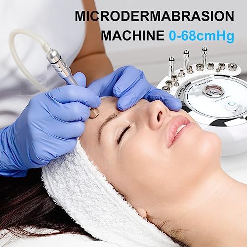 【3-IN-1】Microdermabrasion Machine, mcwdoit 0-68cmHg Strong Suction Power, Professional Dermabrasion Facial Skin Care - Image 5
