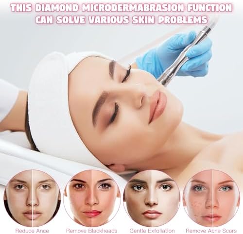 【3 IN 1 】Microdermabrasion Machine, Beauty Star Professional Diamond Dermabrasion Facial Devices at Home - Image 5