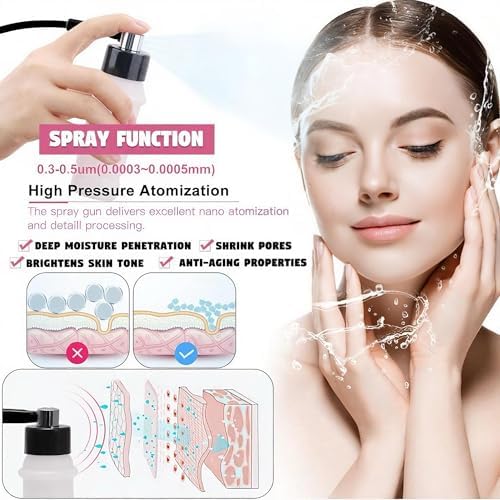 【3 IN 1 】Microdermabrasion Machine, Beauty Star Professional Diamond Dermabrasion Facial Devices at Home - Image 4