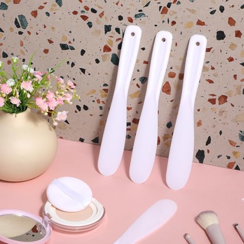 10 Pcs Cosmetic Spatula Plastic Face Cream Spatula Mask Lotion Applicator Tool Disposable Spatulas for Face Mask Skin Care - Image 3