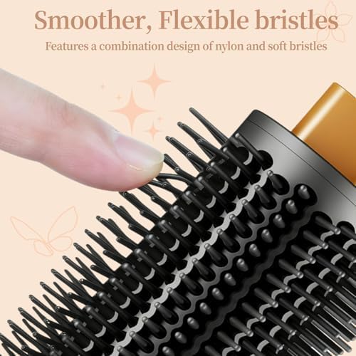 1.5 and 3Inch Upgraded Round Volumizing Brush Compatible with Dyson Airwrap - Image 3