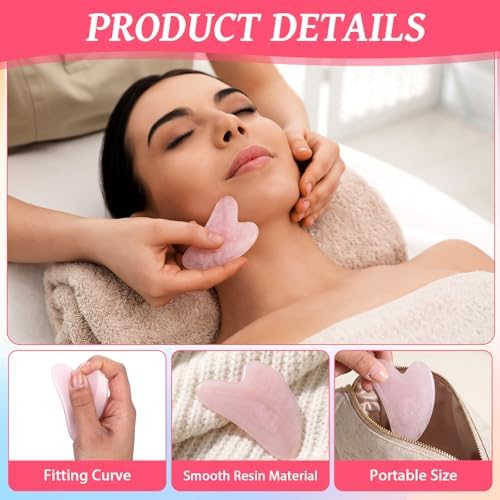 100 Pcs Gua Sha Facial Tools Bulk Resin Gua Sha Massage Tool - Image 3