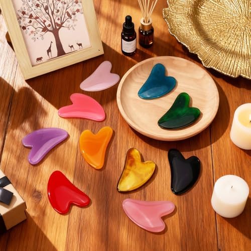 100 Pcs Gua Sha Facial Tools Bulk Resin Gua Sha Massage Tool - Image 5